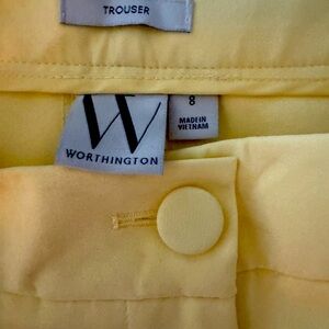 Worthington Size 8 wide leg trouser